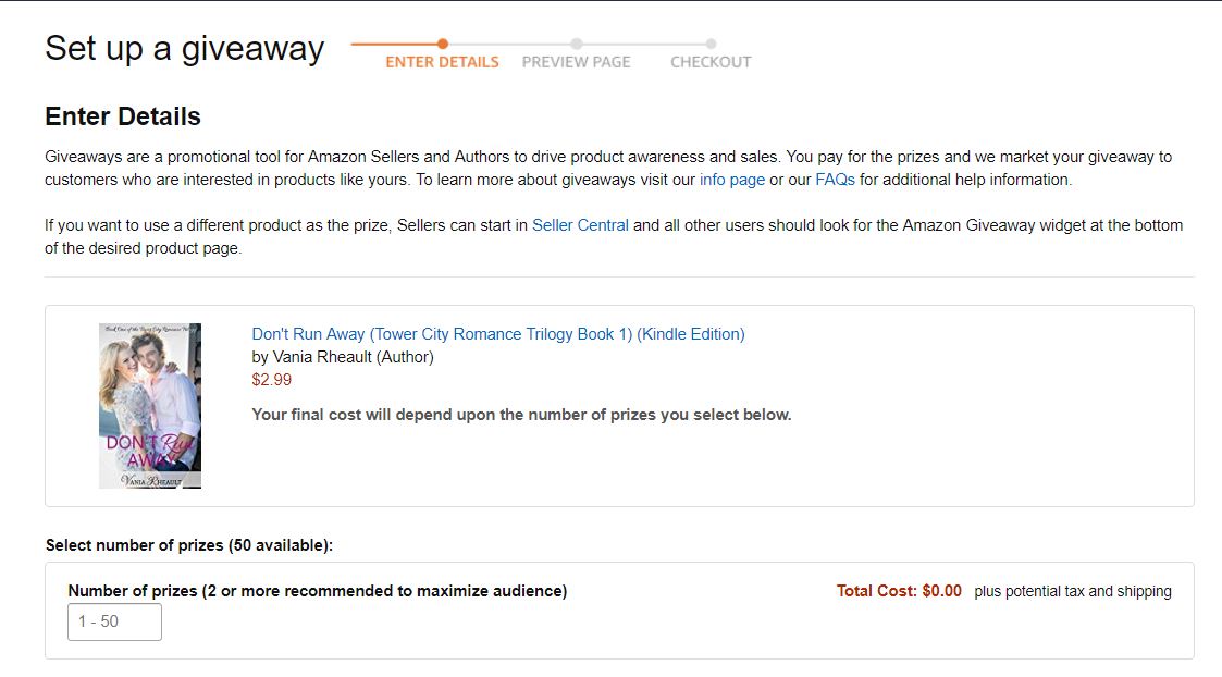 amazon giveaway blog 2