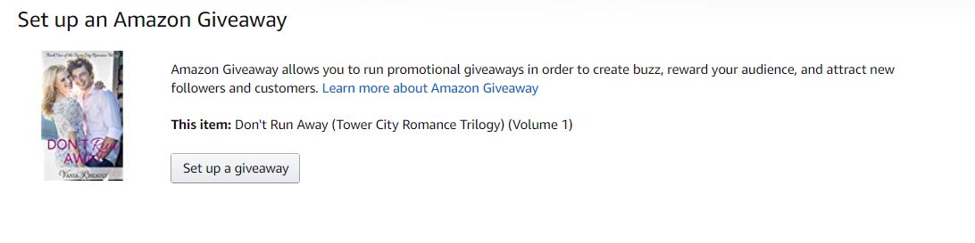 amazon giveaway blog