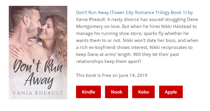 don't run away freebooksy promo june 14