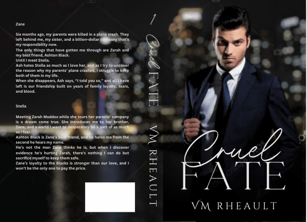 mock up book cover of book one